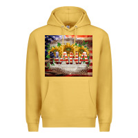 Antique Gold patriotic nana Premium Hoodie - BarkalooDesign