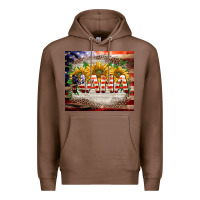 Chestnut patriotic nana Premium Hoodie - BarkalooDesign
