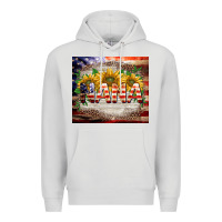 Dove Grey patriotic nana Premium Hoodie - BarkalooDesign