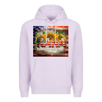 Lilac patriotic nana Premium Hoodie - BarkalooDesign