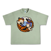 Oil Green calvin Urban Heavy Tee - linhVisuals