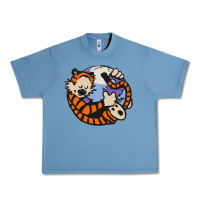 Pebble Blue calvin Urban Heavy Tee - linhVisuals