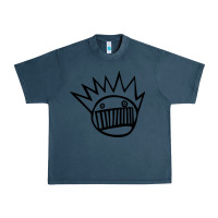 Midnight Navy suitable-ween-boognish-worn Urban Heavy Tee - linhVisuals