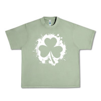 Oil Green irish pride clover leaf  saint irish pats st. patrick's day t shirt Urban Heavy Tee - linhVisuals