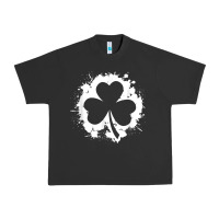Irish Pride Clover Leaf  Saint Irish Pats St. Patrick's Day T Shirt Urban Heavy Tee | Teevron