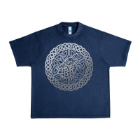 Ireland Celtic Knotwork Design Ornament Wolf Original Celtic Pullover Urban Heavy Tee | Teevron