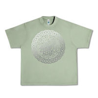 Oil Green ireland celtic knotwork design ornament wolf original celtic pullover Urban Heavy Tee - linhVisuals
