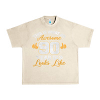 Sandshell 90th birthday novelty gift awesome 90 year old t shirt Urban Heavy Tee - linhVisuals