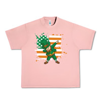 Salmon dabbing leprechaun irish american flag Urban Heavy Tee - linhVisuals