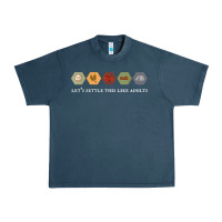 Midnight Navy let's settle this like adults board game night shirt Urban Heavy Tee - linhVisuals