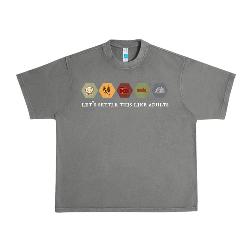 Let's Settle This Like Adults Board Game Night Shirt Urban Heavy Tee by linhVisuals | Teevron