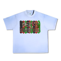 Grape Ice Merry Christmas Urban Heavy Tee - CowhideDigitalArt