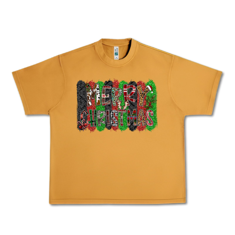 Merry Christmas Urban Heavy Tee by CowhideDigitalArt | Teevron