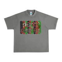 Tornado Merry Christmas Urban Heavy Tee - CowhideDigitalArt