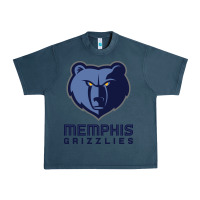 Midnight Navy suitable-memphis-grizzlies-worn Urban Heavy Tee - linhVisuals
