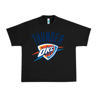 Black suitable-oklahoma-city-thunder-worn Urban Heavy Tee - linhVisuals