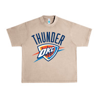 French Oak suitable-oklahoma-city-thunder-worn Urban Heavy Tee - linhVisuals
