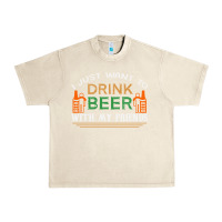 Sandshell i just want to drink with my friends Urban Heavy Tee - linhVisuals