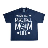 Navy basketball t  shirt basketball mom life t  shirt Urban Heavy Tee - linhVisuals