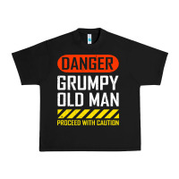 Black funny danger grumpy old man sarcastic saying, retirement t shirt Urban Heavy Tee - linhVisuals