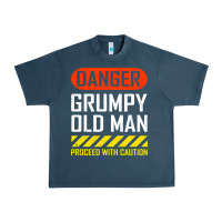Funny Danger Grumpy Old Man Sarcastic Saying, Retirement T Shirt Urban Heavy Tee | Teevron