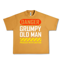 Peanut Butter funny danger grumpy old man sarcastic saying, retirement t shirt Urban Heavy Tee - linhVisuals