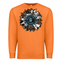 Carrot cowhide leopard and  leather sunflower Premium Sweatshirt - RanaPortraitStore