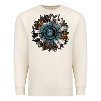 Sandshell cowhide leopard and  leather sunflower Premium Sweatshirt - RanaPortraitStore