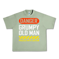Oil Green funny danger grumpy old man sarcastic saying, retirement t shirt Urban Heavy Tee - linhVisuals