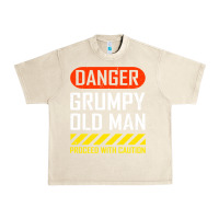 Sandshell funny danger grumpy old man sarcastic saying, retirement t shirt Urban Heavy Tee - linhVisuals