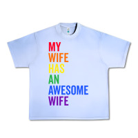 Grape Ice my wife has an awesome wife funny lesbian wedding gift t shirt Urban Heavy Tee - linhVisuals