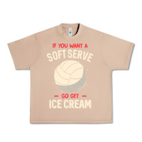 Burro funny volleyball if you want a soft serve volleyball t shirt Urban Heavy Tee - linhVisuals