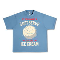 Pebble Blue funny volleyball if you want a soft serve volleyball t shirt Urban Heavy Tee - linhVisuals