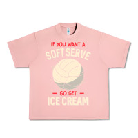 Salmon funny volleyball if you want a soft serve volleyball t shirt Urban Heavy Tee - linhVisuals