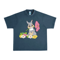 Midnight Navy thumper Urban Heavy Tee - linhVisuals