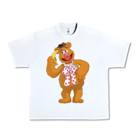 White gonzo fozzie Urban Heavy Tee - linhVisuals