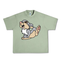 Oil Green thumper Urban Heavy Tee - linhVisuals