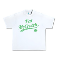 White pat mccrotch funny st. patrick's day long sleeve t shirt Urban Heavy Tee - linhVisuals