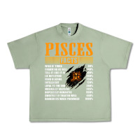 Oil Green pisces facts t shirt pisces birthday gifts Urban Heavy Tee - linhVisuals