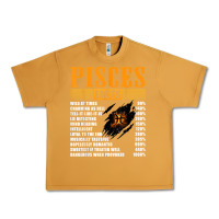 Peanut Butter pisces facts t shirt pisces birthday gifts Urban Heavy Tee - linhVisuals