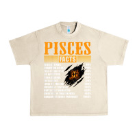 Sandshell pisces facts t shirt pisces birthday gifts Urban Heavy Tee - linhVisuals