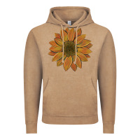Vintage Coffee sunflower Vintage Hoodie - Artiststas