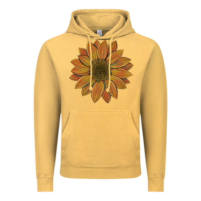 Sunflower Vintage Hoodie by Artiststas | Teevron