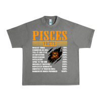 Tornado pisces facts t shirt pisces birthday gifts Urban Heavy Tee - linhVisuals
