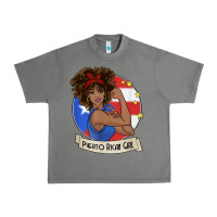 Tornado puerto rican girl strong t shirt puerto rico pride boricua Urban Heavy Tee - linhVisuals