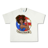 Pistachio puerto rican girl strong t shirt puerto rico pride boricua Urban Heavy Tee - linhVisuals