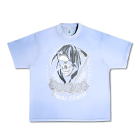 Grape Ice santa muerte female deity mexican satanic dead sugar skull tank top Urban Heavy Tee - linhVisuals
