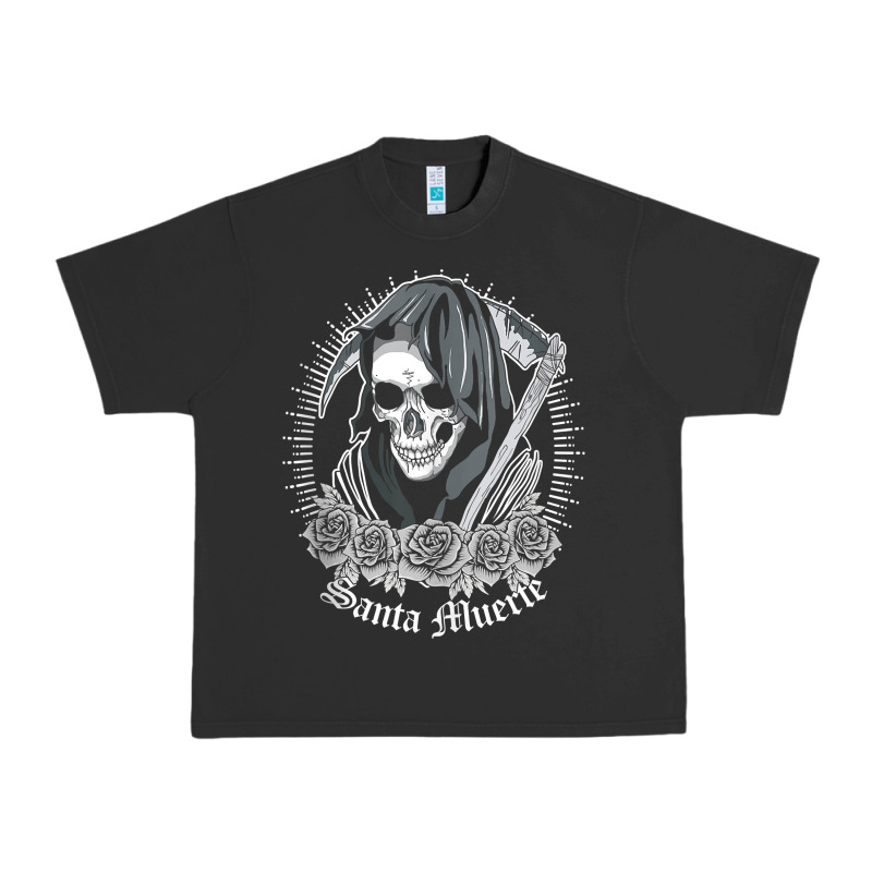 Santa Muerte Female Deity Mexican Satanic Dead Sugar Skull Tank Top Urban Heavy Tee by linhVisuals | Teevron