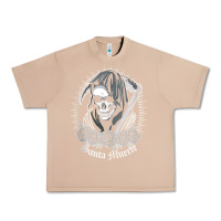 Burro santa muerte female deity mexican satanic dead sugar skull tank top Urban Heavy Tee - linhVisuals