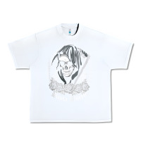 White santa muerte female deity mexican satanic dead sugar skull tank top Urban Heavy Tee - linhVisuals